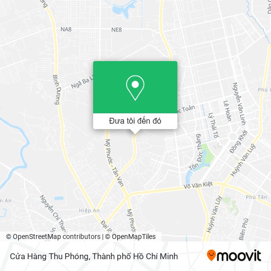 Bản đồ Cửa Hàng Thu Phóng