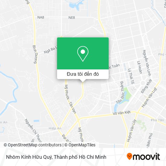 Bản đồ Nhôm Kính Hữu Quý
