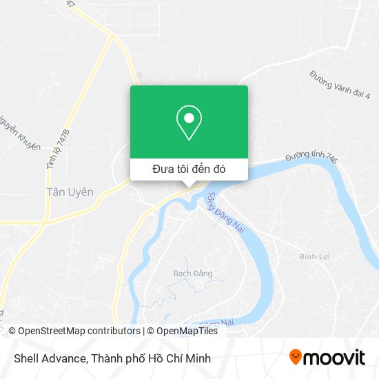 Bản đồ Shell Advance