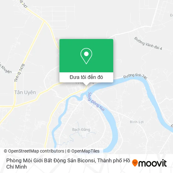 Bản đồ Phòng Môi Giới Bất Động Sản Biconsi