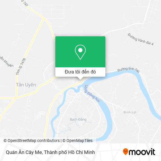 Bản đồ Quán Ăn Cây Me