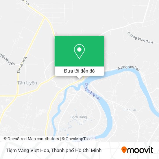 Bản đồ Tiệm Vàng Việt Hoa
