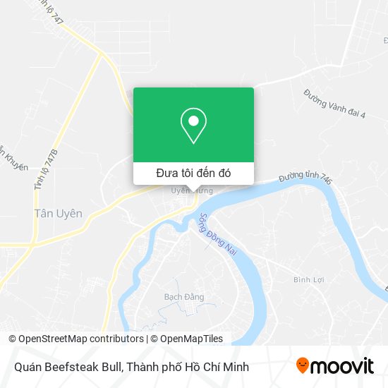 Bản đồ Quán Beefsteak Bull