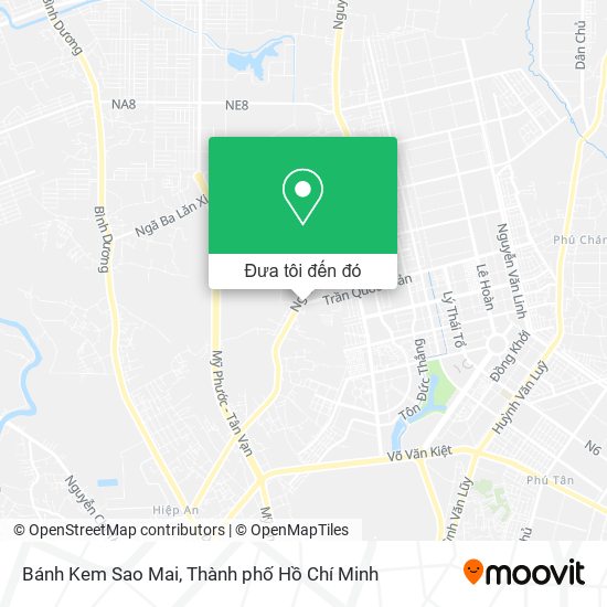 Bản đồ Bánh Kem Sao Mai