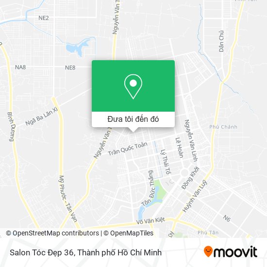 Bản đồ Salon Tóc Đẹp 36