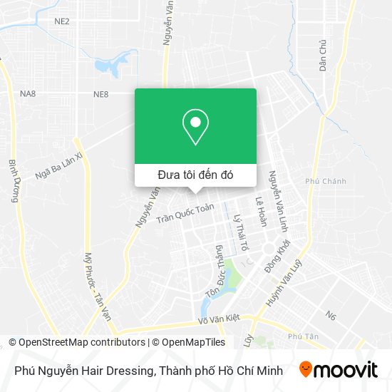 Bản đồ Phú Nguyễn Hair Dressing