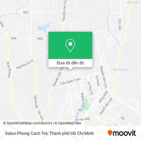 Bản đồ Salon Phong Cách Trẻ