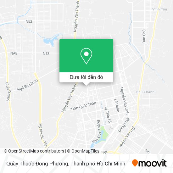 Bản đồ Quầy Thuốc Đông Phương
