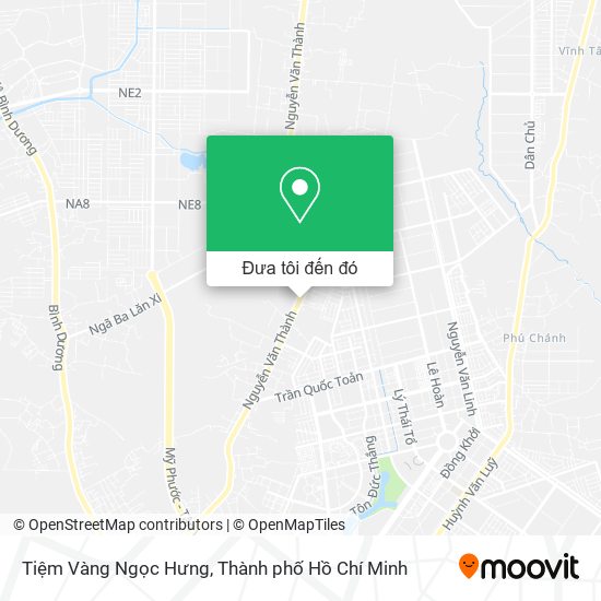Bản đồ Tiệm Vàng Ngọc Hưng