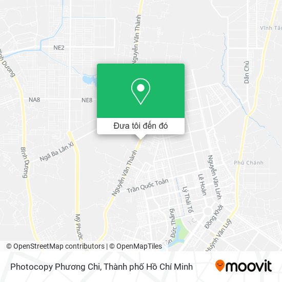 Bản đồ Photocopy Phương Chi