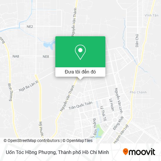 Bản đồ Uốn Tóc Hồng Phượng