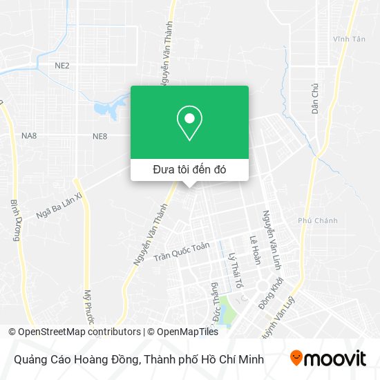 Bản đồ Quảng Cáo Hoàng Đồng