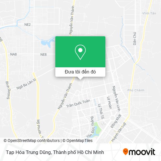 Bản đồ Tạp Hóa Trung Dũng