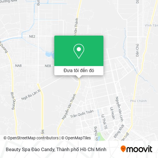 Bản đồ Beauty Spa Đào Candy
