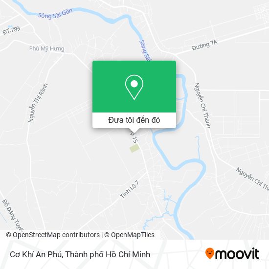 Bản đồ Cơ Khí An Phú