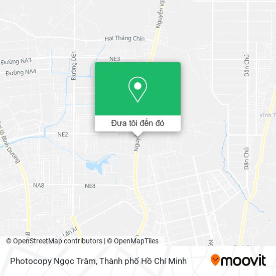 Bản đồ Photocopy Ngọc Trâm