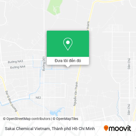 Bản đồ Sakai Chemical Vietnam