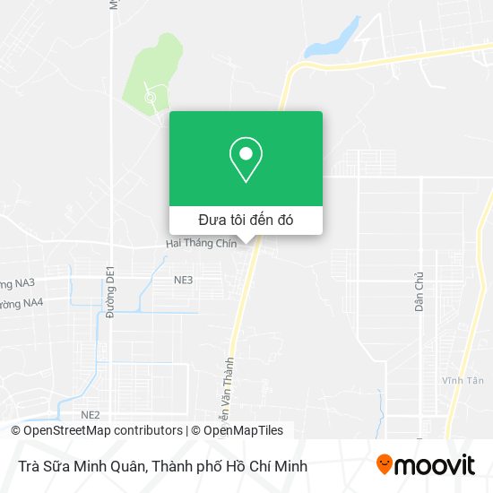 Bản đồ Trà Sữa Minh Quân