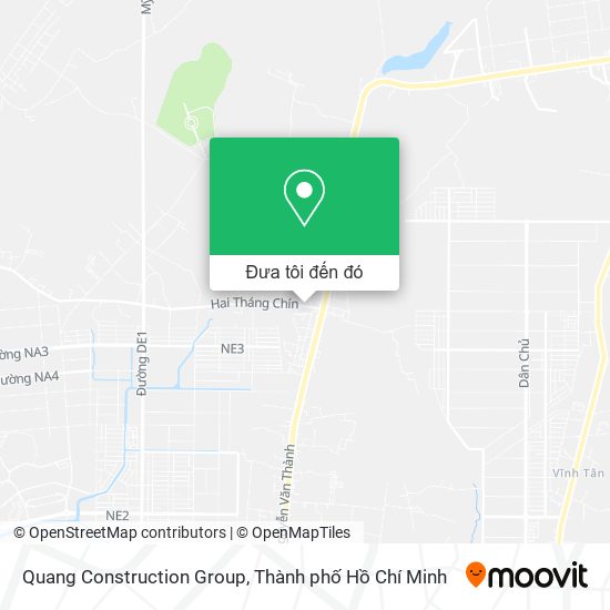 Bản đồ Quang Construction Group