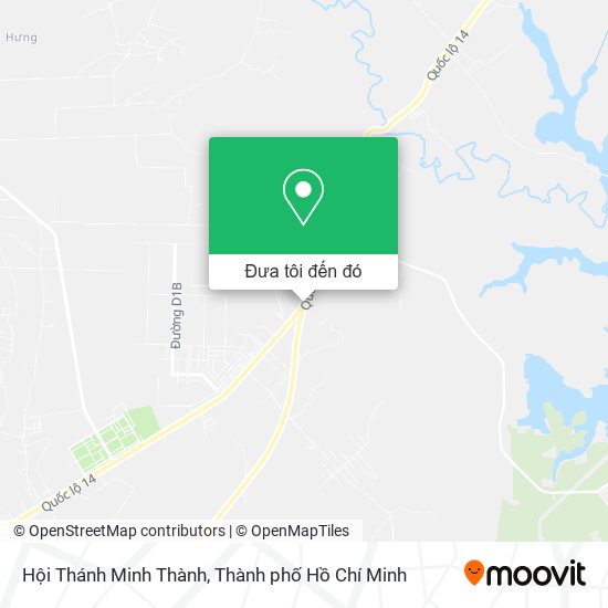 Bản đồ Hội Thánh Minh Thành