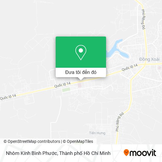Bản đồ Nhôm Kính Bình Phước