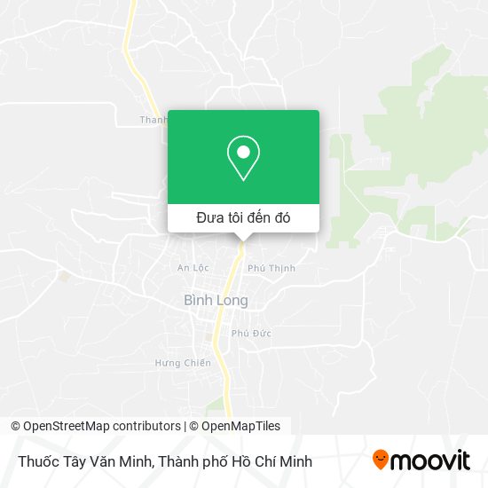 Bản đồ Thuốc Tây Văn Minh