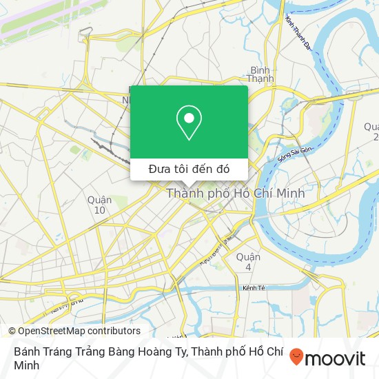 Bản đồ Bánh Tráng Trảng Bàng Hoàng Ty