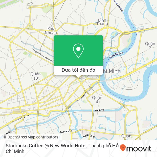 Bản đồ Starbucks Coffee @ New World Hotel