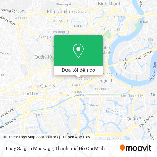 Bản đồ Lady Saigon Massage