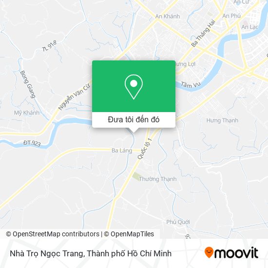 Bản đồ Nhà Trọ Ngọc Trang