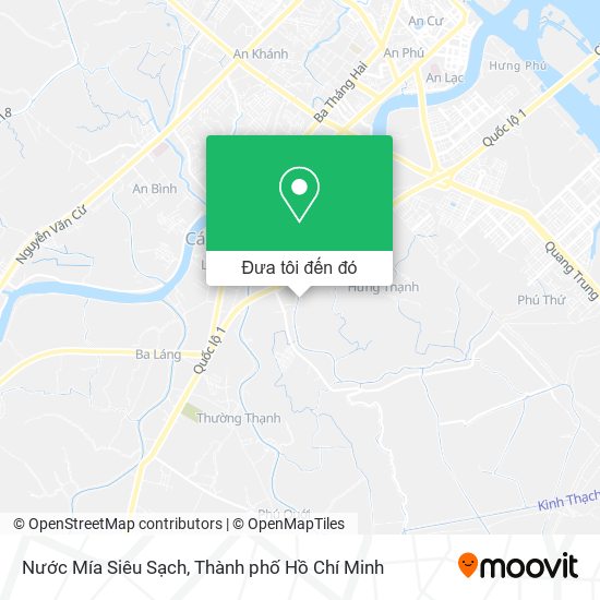 Bản đồ Nước Mía Siêu Sạch