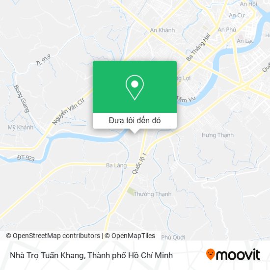 Bản đồ Nhà Trọ Tuấn Khang