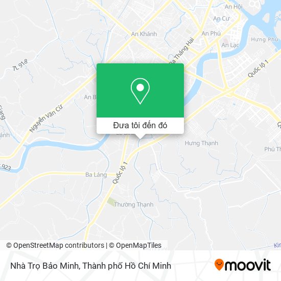 Bản đồ Nhà Trọ Bảo Minh