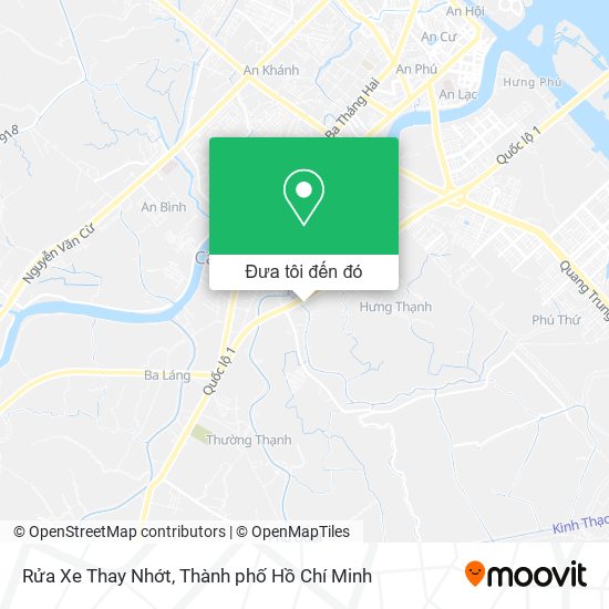 Bản đồ Rửa Xe Thay Nhớt