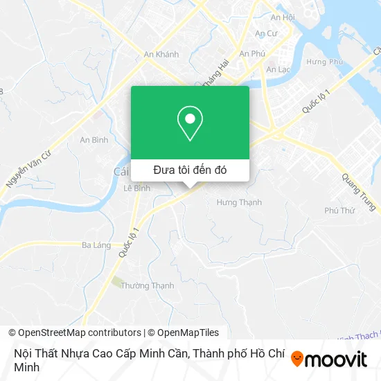 Bản đồ Nội Thất Nhựa Cao Cấp Minh Cần