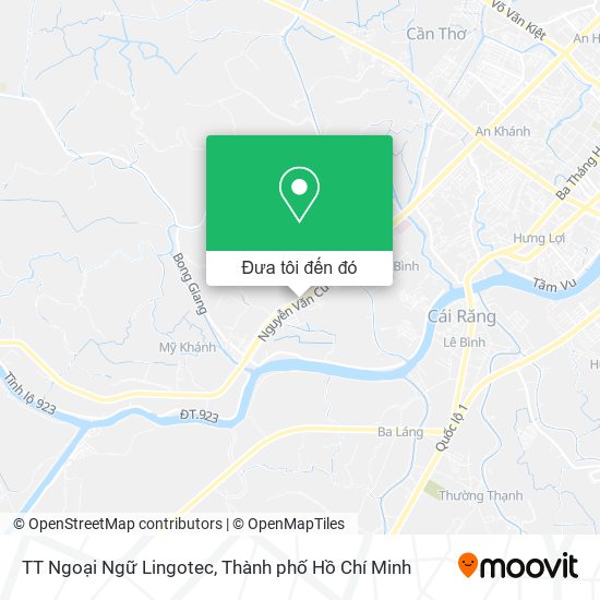 Bản đồ TT Ngoại Ngữ Lingotec