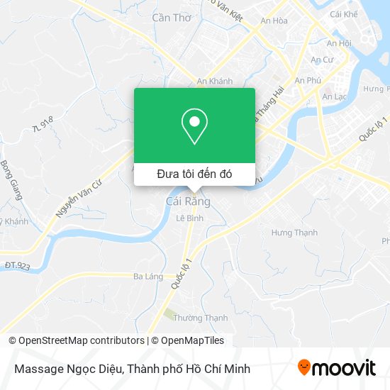 Bản đồ Massage Ngọc Diệu