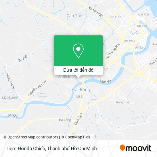 Bản đồ Tiệm Honda Chiến