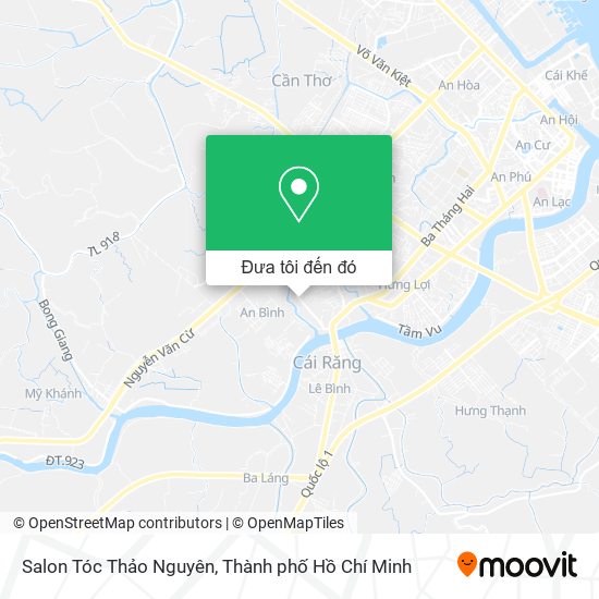 Bản đồ Salon Tóc Thảo Nguyên