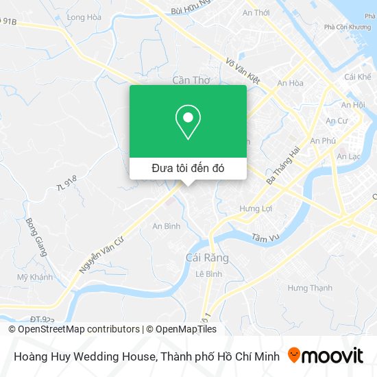 Bản đồ Hoàng Huy Wedding House