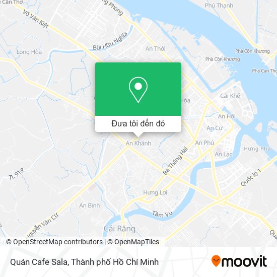 Bản đồ Quán Cafe Sala