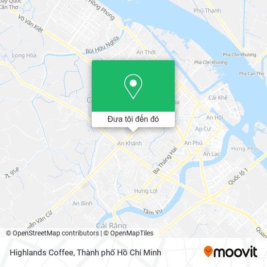 Bản đồ Highlands Coffee