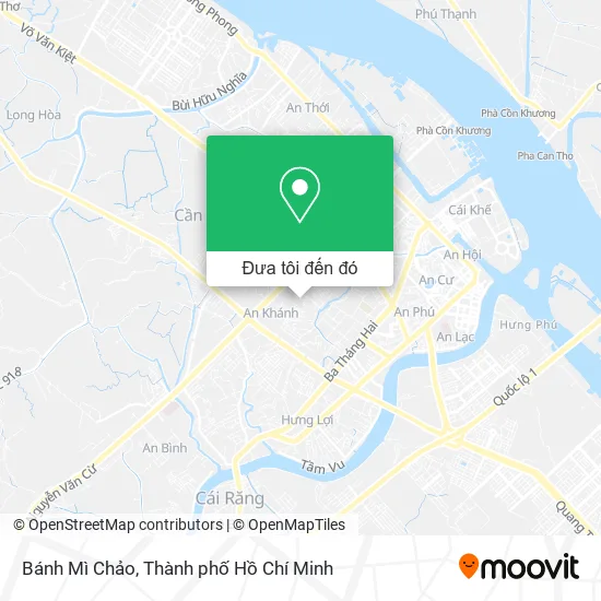 Bản đồ Bánh Mì Chảo