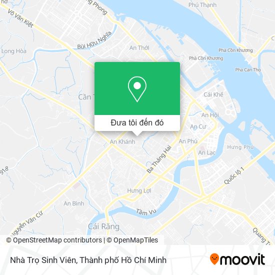 Bản đồ Nhà Trọ Sinh Viên