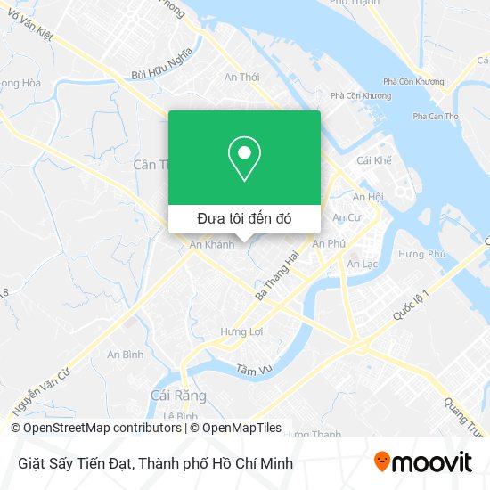 Bản đồ Giặt Sấy Tiến Đạt