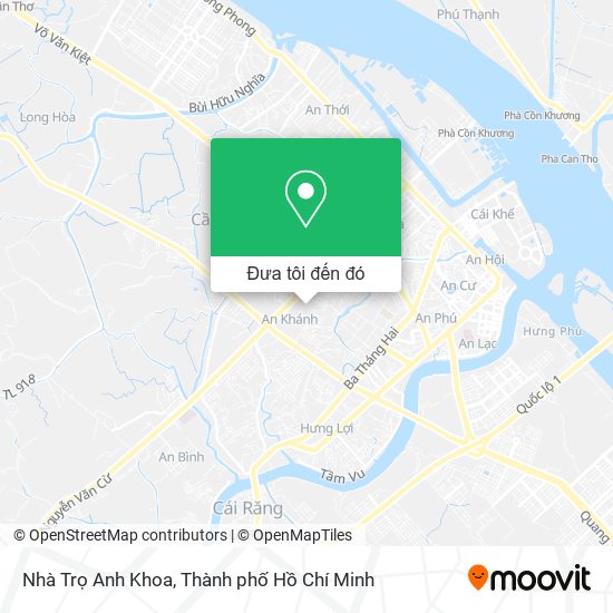 Bản đồ Nhà Trọ Anh Khoa