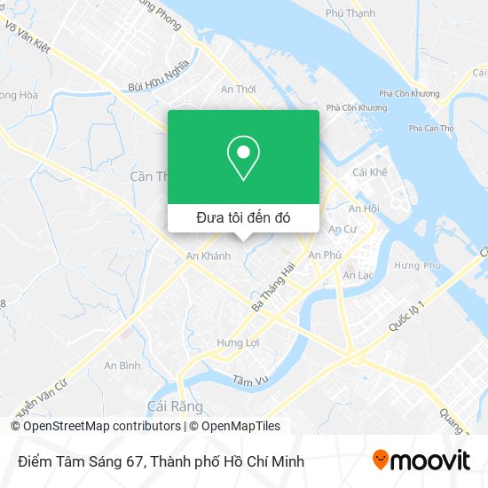 Bản đồ Điểm Tâm Sáng 67