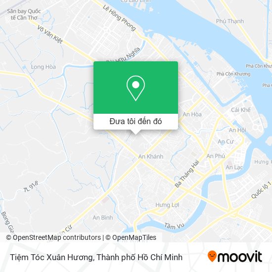 Bản đồ Tiệm Tóc Xuân Hương