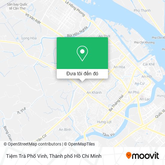 Bản đồ Tiệm Trà Phố Vinh