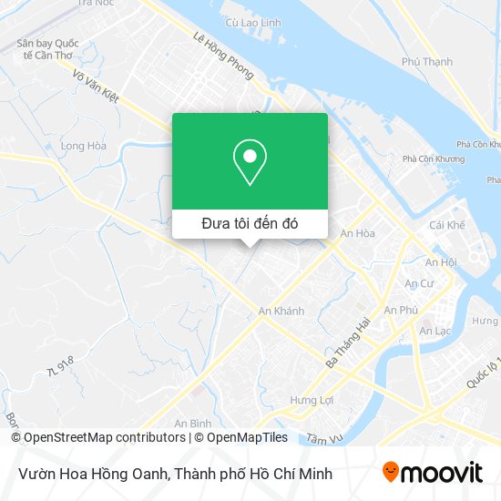Bản đồ Vườn Hoa Hồng Oanh